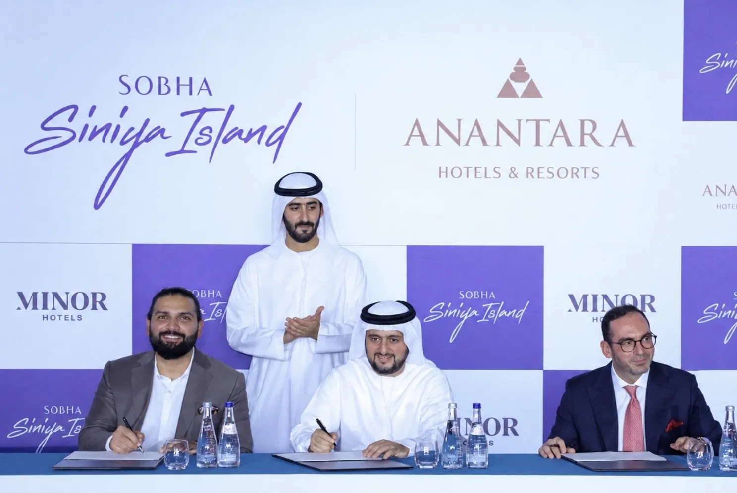 Umm Al Quwain Crown Prince Attends Groundbreaking Of Anantara Sobha Siniya Island Resort And Residences